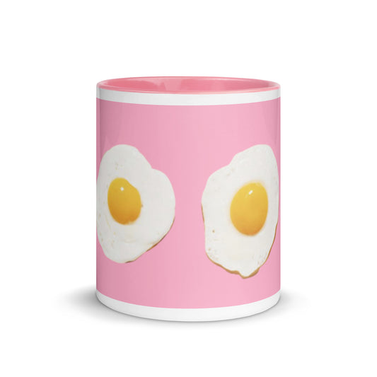 Feminist fried egg mug