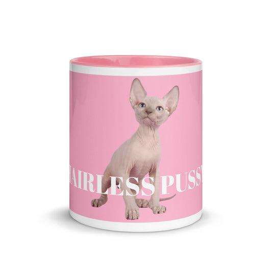 Sphinx Hairless Pussy Mug with Color Inside
